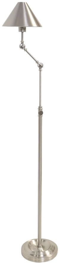 Harp & Finial® Wrigley Polished Nickel Floor Lamp-2