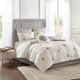 Olliix by Madison Park Ivory Full/Queen Malia 6 Piece Embroidered Cotton Reversible Comforter Set-5