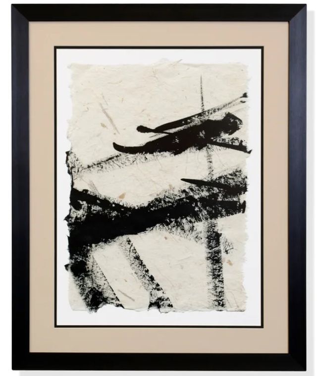 Stylecraft Lines Crossed III Black/Off-White Wall Art-0