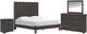 Signature Design by Ashley® Fraluna 4-Piece Charcoal King Bedroom Set-0