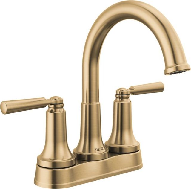 Delta Saylor® Champagne Bronze 2-Handle Tract-Pack Centerset Bathroom Faucet-0