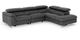 VIG Furniture Divani Casa Dark Gray Right Facing Sectional Sofa with Recliner-0