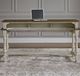 Liberty Furniture Morgan Creek Wirebrushed Tobacca Console Bar Table with Antique White Base-1