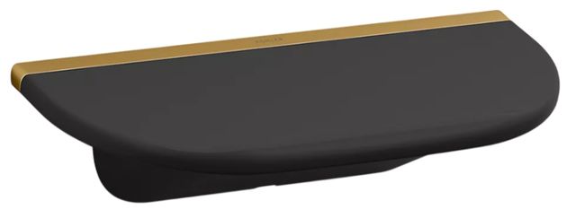 KOHLER® Statement® Vibrant Brushed Moderne Brass Foot Ledge-0