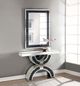 ACME Furniture Nysa Black/Mirrored Console Table-2