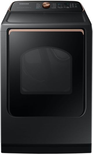 Samsung® 7550 Series 7.4 Cu. Ft. Brushed Black Electric Dryer