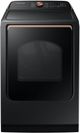 Samsung® 7550 Series 7.4 Cu. Ft. Brushed Black Electric Dryer-0