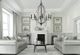 Cal® Lighting & Accessories Lebrija Textured Bronze Chandelier-1