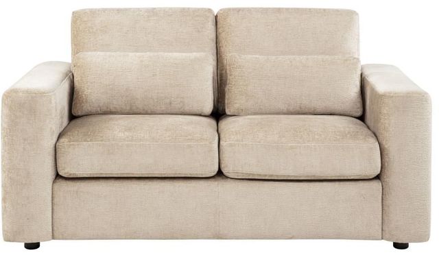 Coaster® Amador Camel Upholstered Track Arm Loveseat -2