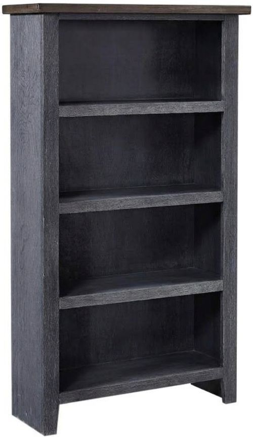 aspenhome® Eastport Drifted Black 60" Bookcase-0