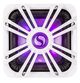 Kicker® White 12" Square LED Grille-1