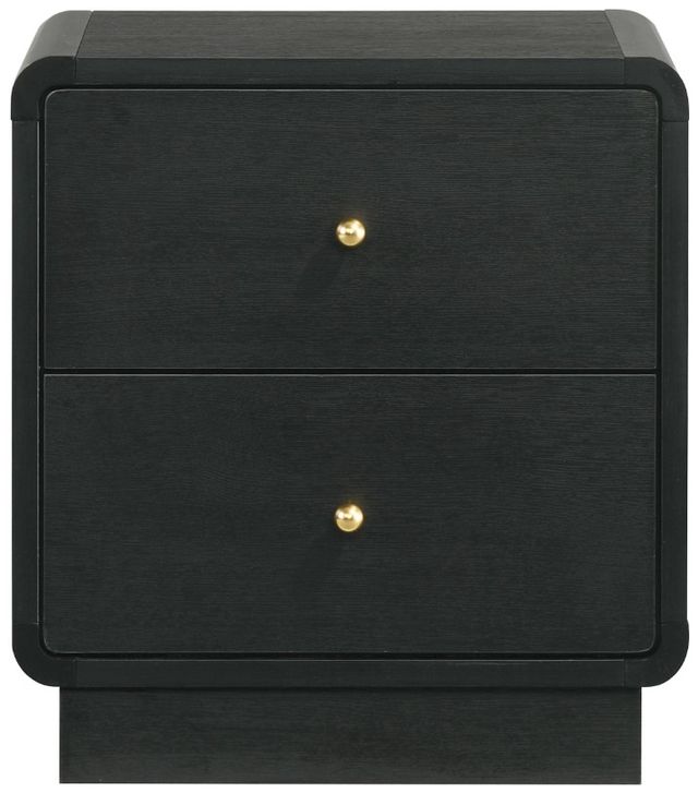 Coaster® Cavelle Black Nightstand-1