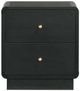 Coaster® Cavelle Black Nightstand-1