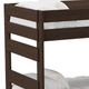 Elements International Cali Kids Brown Twin Over Twin Bunk Bed-1