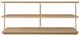 Hooker® Furniture Banyon Bay Desert Oak Console Table with Brushed Brass Support-2