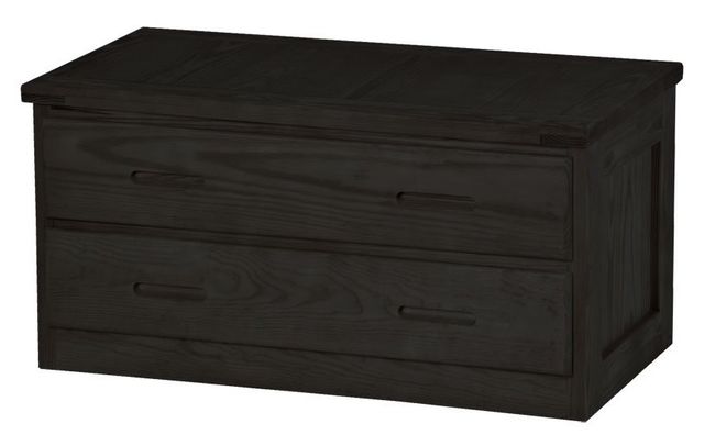 Crate Designs™ Furniture Espresso Dresser with Lacquer Finish Top Only-0