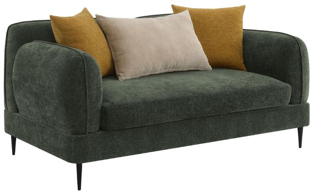 Coaster® Jade Green Upholstered Loveseat-0