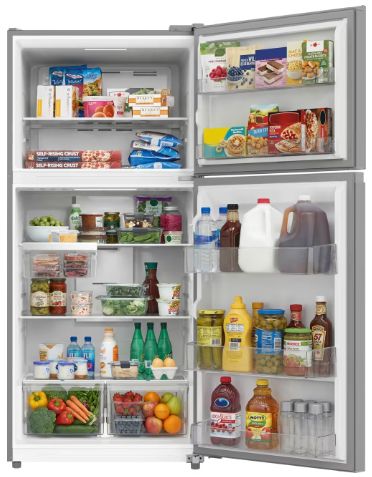Frigidaire® 30" 18.6 Cu. Ft. Fingerprint Resistant Stainless Steel Look Top Freezer Refrigerator-4