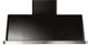 Ilve® Majestic II Series 48" Gloss Black Wall Mounted Chimney Style Range Hood-0