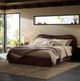 Four Hands Julia Laughlin Plum King Panel Bed-1