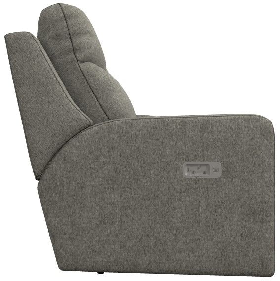 La-Z-Boy® Emmons Ash Power Reclining Loveseat with Console, Headrest, and Lumbar-2