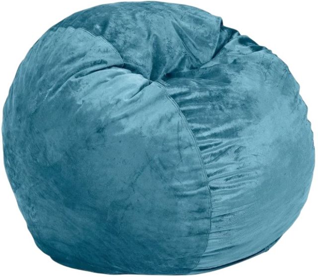 CordaRoy's® Original Ocean Plush Fur Queen Bean Bag Chair-0