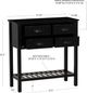 Powell® Blume Antique Black Console-2