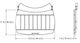 Big Green Egg® 17.5" Acacia Wood Grill Component-3