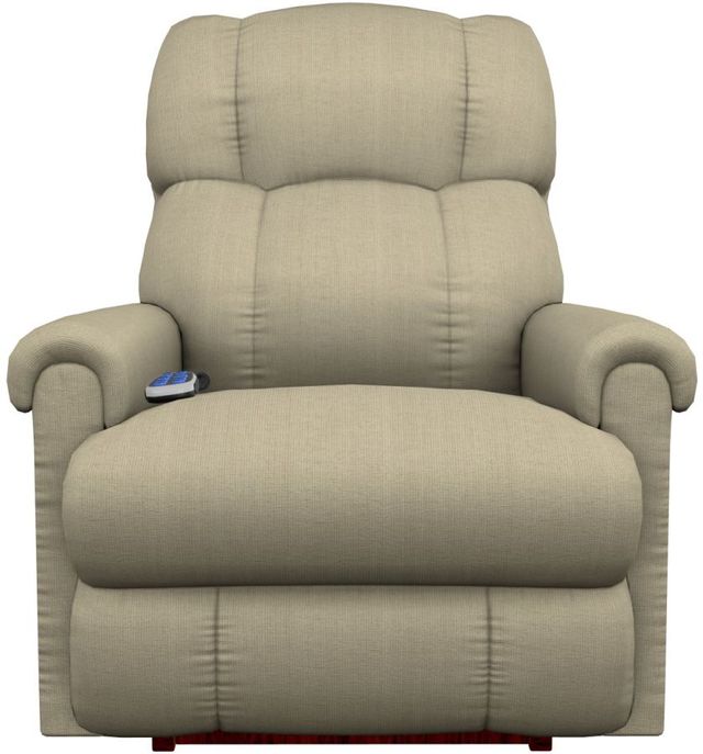 La-Z-Boy® Pinnacle Platinum Khaki Power Lift Recliner with Headrest and Lumbar-1