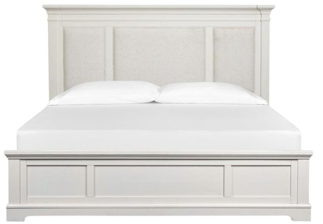 Magnussen Home® Kingston Whisper White King Panel Upholstered Headboard-1