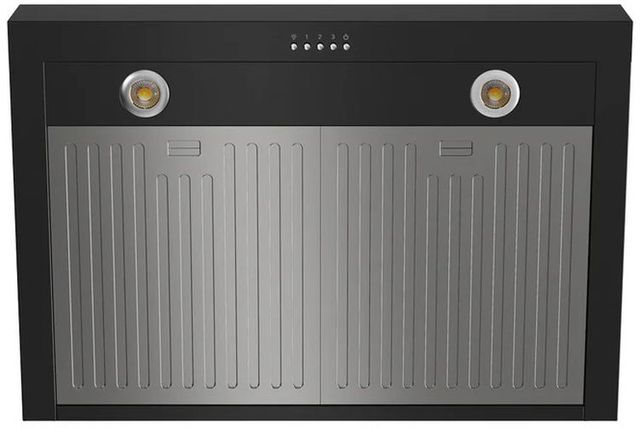 Thor Kitchen® 30" Professional Black Wall Mount Pyramid Range Hood-4