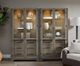 Pulaski™ Anderson Park Frontier Brown/Moose Trail China Cabinet with Storage Drawers-2