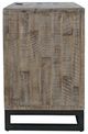 Jofran Inc. East Hampton Distressed Gray Nightstand-3