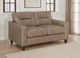 Coaster® Scotland Brown Upholstered Loveseat-4
