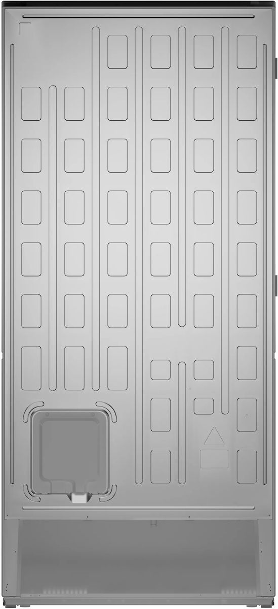 Bosch® 100 Series 33” 17.2 Cu. Ft. Anti-Fingerprint Stainless Steel Counter Depth Bottom Freezer Refrigerator-4