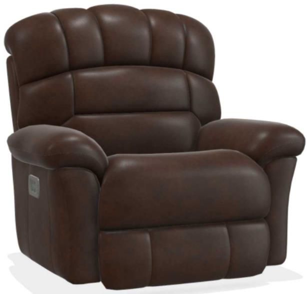 La-Z-Boy® Randell Harvest Leather Power Wall Recliner with Headrest and Lumbar-0