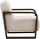 Dovetail Furniture Kori Dark Brown/Cream Occasional Chair-2