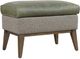 Hooker® Furniture Camille Potenza Graphit/Siena Moss Ottoman-0