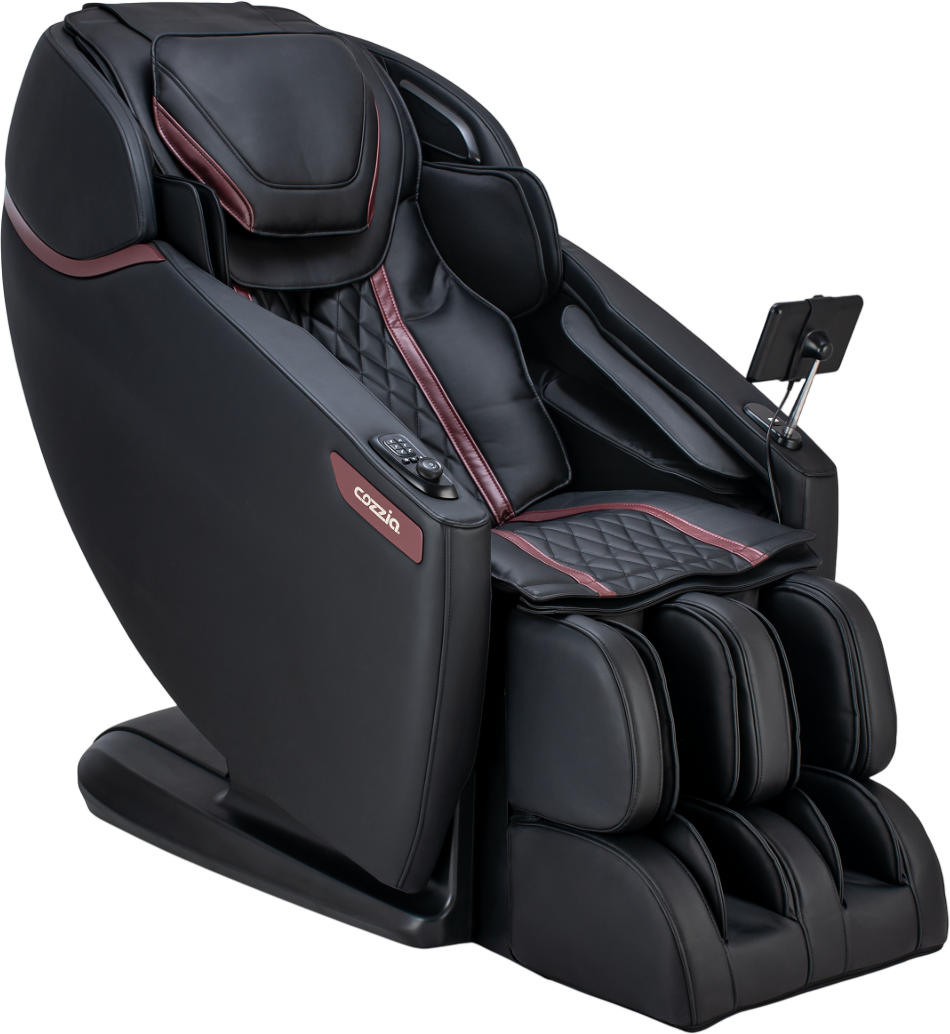 Cozzia® Zen™ 2 Black Power Massage Chair with Zero Gravity