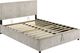 Coaster® Reeves Beige Queen Hydraulic Storage Panel Bed-2