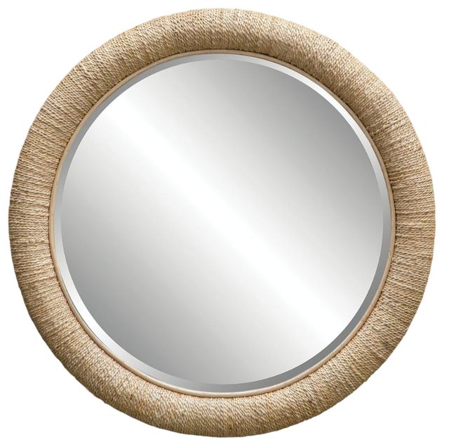 Uttermost® Mariner Natural Round Mirror-0