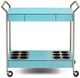 BDI Verra™ 5640 Glass Bar Cart-Aqua-0