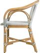 Butler Specialty Company Portofino Brown/Gray Dot Arm Chair-3