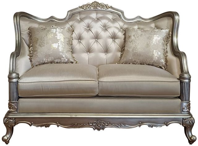 Homelegance® Florentina Taupe Loveseat-2