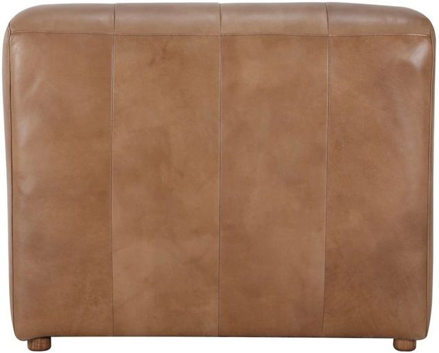 Moe's Home Collection Ramsay Tan Leather Slipper Chair-3