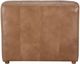 Moe's Home Collection Ramsay Tan Leather Slipper Chair-3
