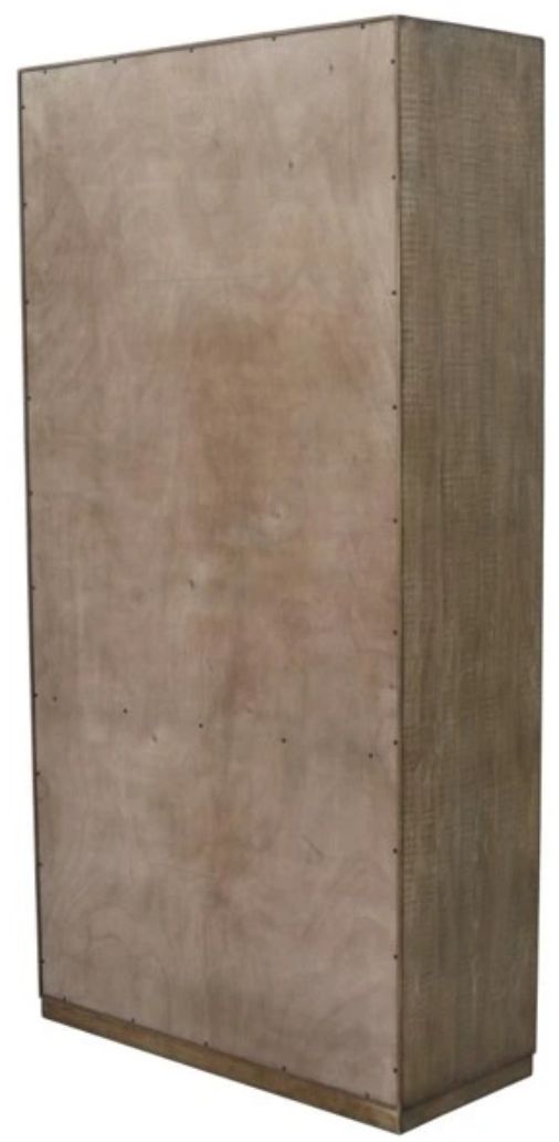 Nest Home Collections Madison Antique Natural Tall Cabinet-3