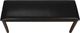 Monarch Specialties Inc. Black/Espresso 48" Dining Bench-2