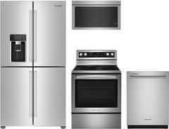 KitchenAid® 4 Piece Stainless Steel Kitchen Package