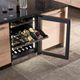 Silhouette Pro Gen 3 - 24" Stainless Steel Built In Wine Cooler-4